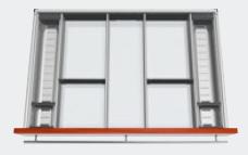 ORGA-LINE til arbejdsredskaber for 80 cm skuffe,TANDEMBOX , TANDEMBOX INTIVO