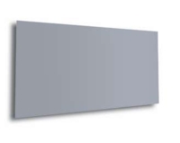 Komfurstænkplade firkantet hærdet glas, mat