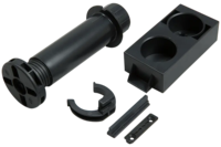 Sokkelben 135-170 mm i plast, justerbar